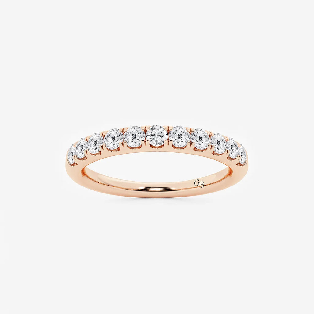 GWA027 - product video for 1/2 ctw Round Lab Grown Diamond Eleven-Stone Wedding Band