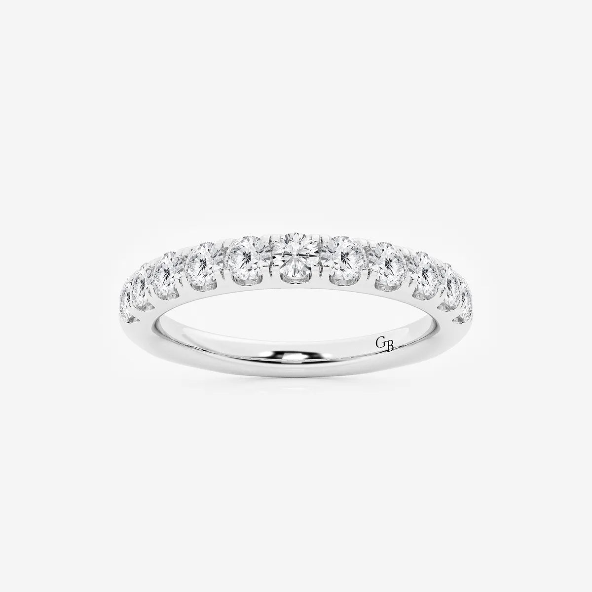 GWA027 - product video for 3/4 ctw Round Lab Grown Diamond Eleven-Stone Wedding Band