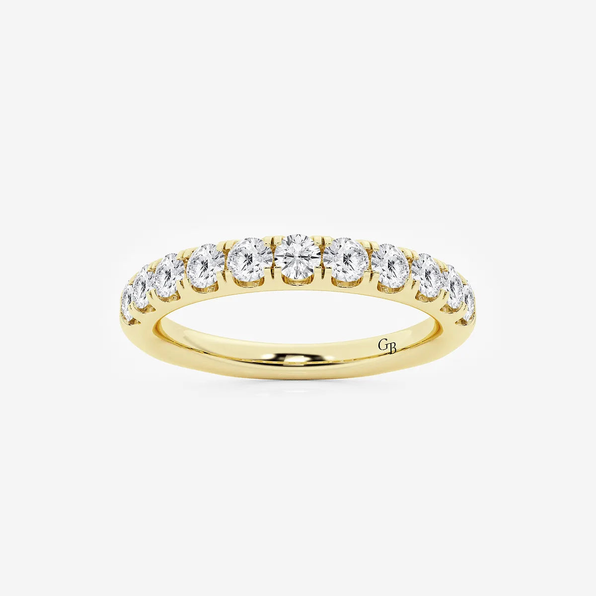 GWA027 - product video for 3/4 ctw Round Lab Grown Diamond Eleven-Stone Wedding Band