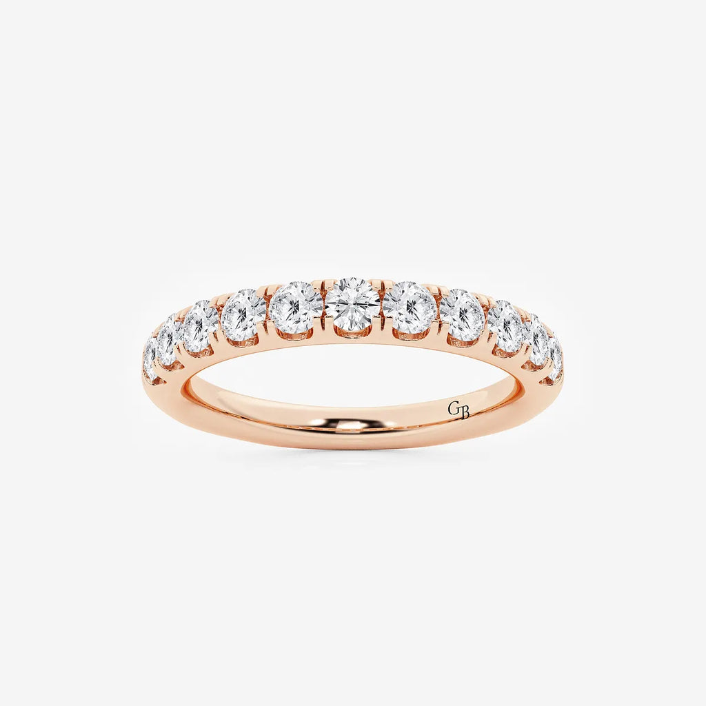 GWA027 - product video for 3/4 ctw Round Lab Grown Diamond Eleven-Stone Wedding Band