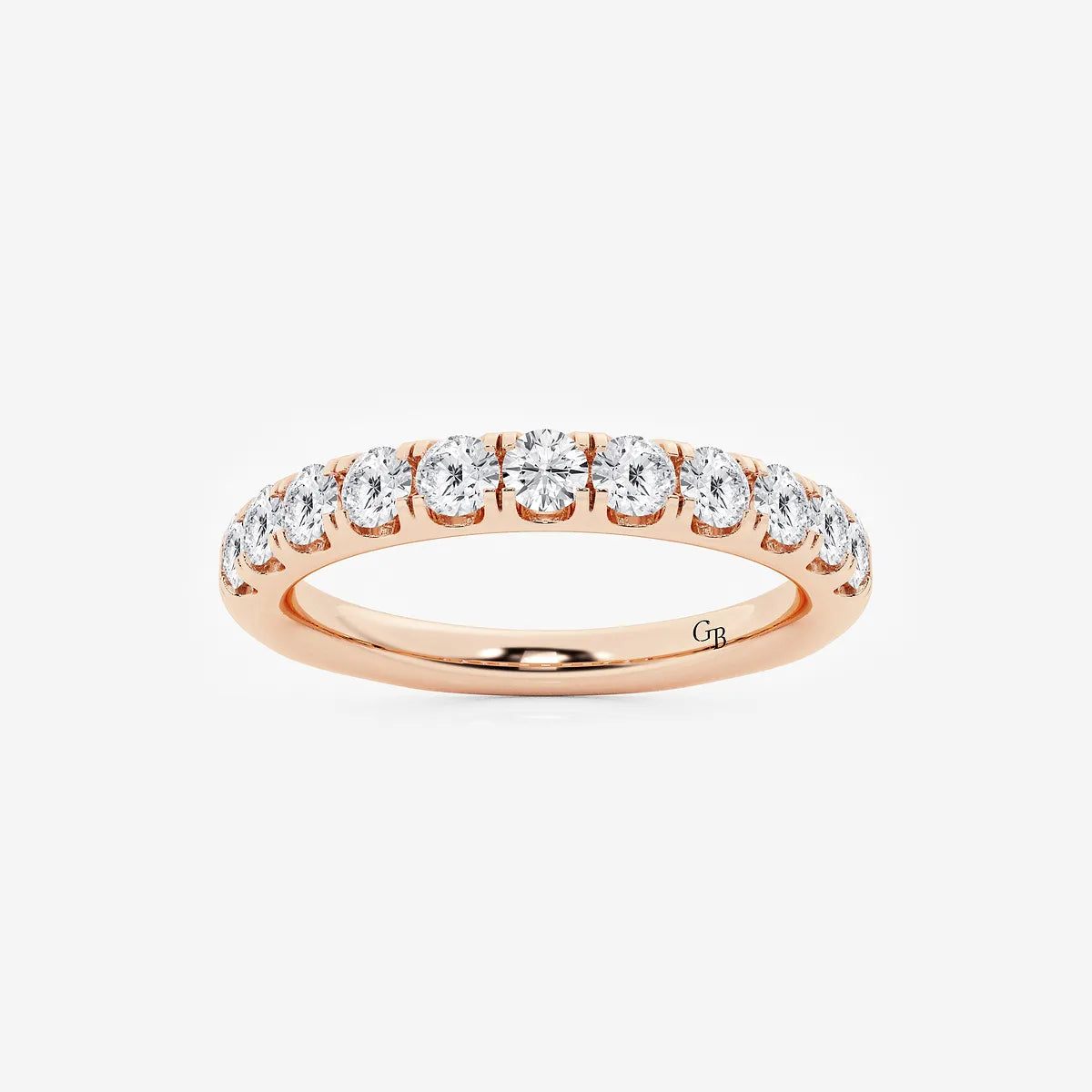GWA027 - product video for 3/4 ctw Round Lab Grown Diamond Eleven-Stone Wedding Band