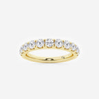 GWA027 - 1 ctw Round Lab Grown Diamond Eleven-Stone Wedding Band