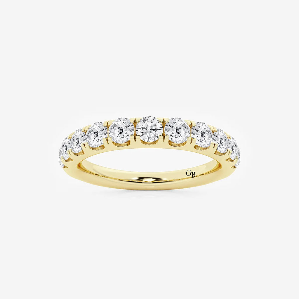 GWA027 - product video for 1 ctw Round Lab Grown Diamond Eleven-Stone Wedding Band