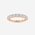 GWA027 - 1 ctw Round Lab Grown Diamond Eleven-Stone Wedding Band