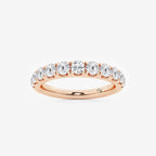 GWA027 - product video for 1 ctw Round Lab Grown Diamond Eleven-Stone Wedding Band
