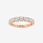 GWA027 - product video for 1 1/2 ctw Round Lab Grown Diamond Eleven-Stone Wedding Band