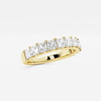 GWA028 - Additional Image 1 for  1 1/2 ctw Princess Lab Grown Diamond Eleven-Stone Wedding Band