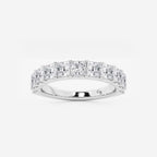 GWA028 - 2 ctw Princess Lab Grown Diamond Wedding Band