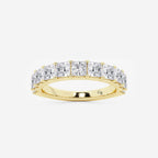 GWA028 - 2 ctw Princess Lab Grown Diamond Wedding Band