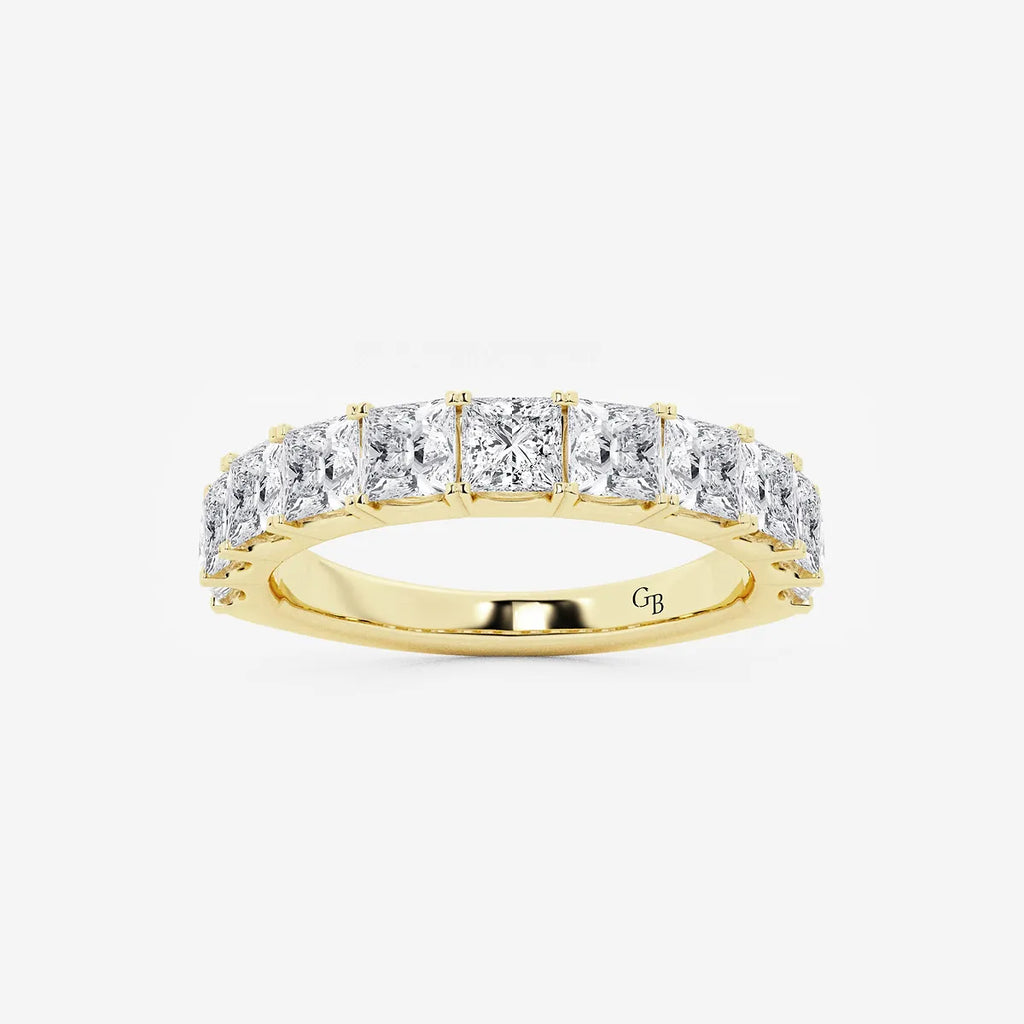 GWA028 - product video for 2 ctw Princess Lab Grown Diamond Wedding Band