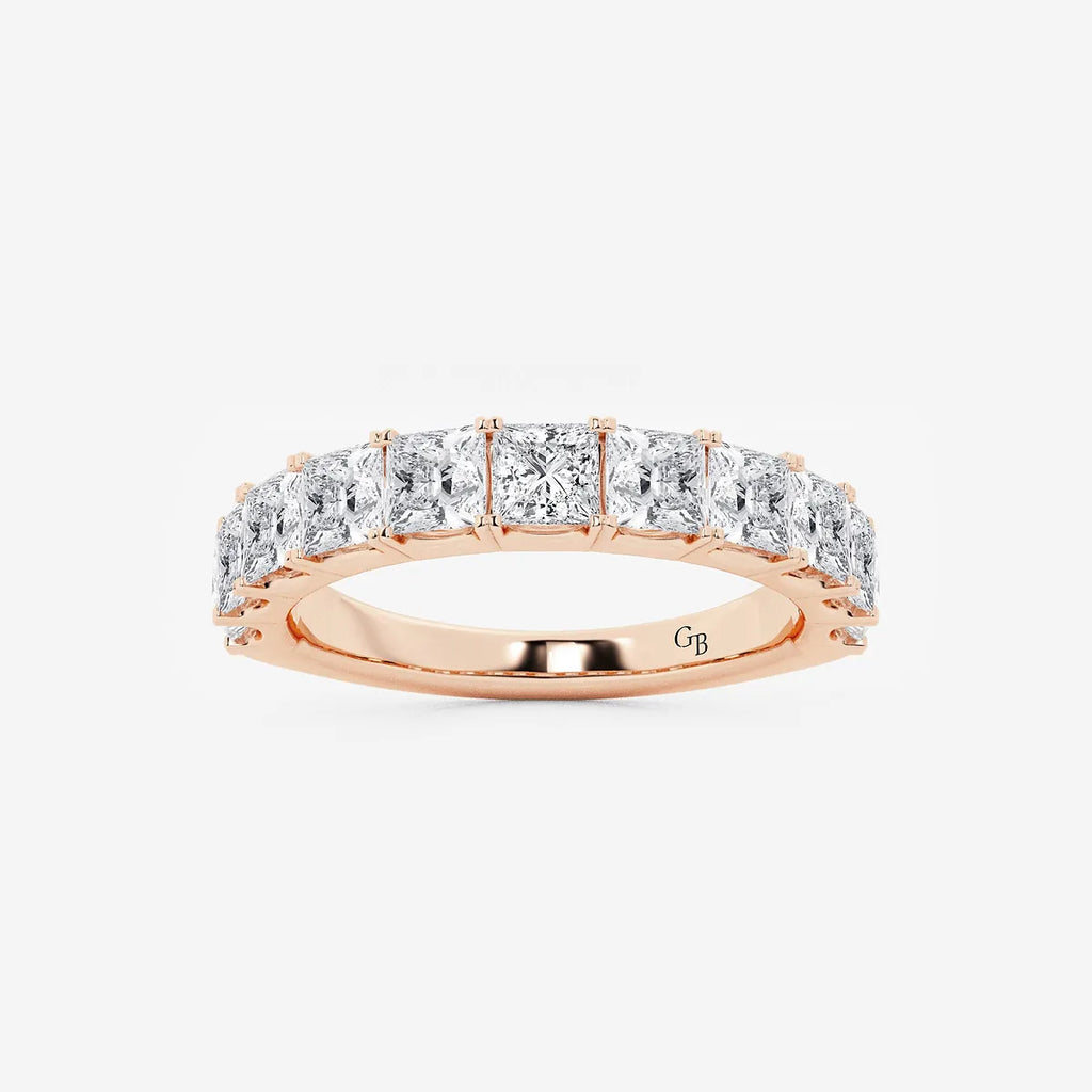 GWA028 - product video for 2 ctw Princess Lab Grown Diamond Wedding Band