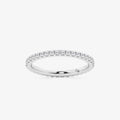 GWA029 - 7/8 ctw Round Lab Grown Diamond Prong Set Wedding Band