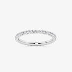 GWA029 - 7/8 ctw Round Lab Grown Diamond Prong Set Wedding Band