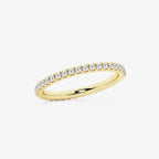 GWA029 - Additional Image 1 for  7/8 ctw Round Lab Grown Diamond Prong Set Wedding Band