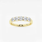 GWA031 - product video for 1 ctw Cushion Lab Grown Diamond Five-Stone Anniversary Band