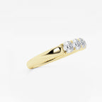 GWA031 - Additional Image 1 for  1 ctw Cushion Lab Grown Diamond Five-Stone Anniversary Band