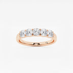 GWA031 - product video for 1 ctw Cushion Lab Grown Diamond Five-Stone Anniversary Band