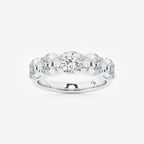 GWA031 - product video for 2 ctw Cushion Lab Grown Diamond Five-Stone Anniversary Band