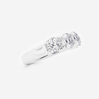 GWA031 - Additional Image 1 for  2 ctw Cushion Lab Grown Diamond Five-Stone Anniversary Band