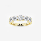 GWA031 - product video for 2 ctw Cushion Lab Grown Diamond Five-Stone Anniversary Band