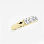 GWA031 - Additional Image 1 for  2 ctw Cushion Lab Grown Diamond Five-Stone Anniversary Band