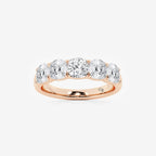 GWA031 - product video for 2 ctw Cushion Lab Grown Diamond Five-Stone Anniversary Band