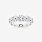 GWA031 - product video for 3 ctw Cushion Lab Grown Diamond Five-Stone Anniversary Band