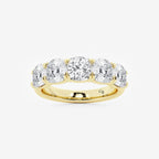 GWA031 - product video for 3 ctw Cushion Lab Grown Diamond Five-Stone Anniversary Band