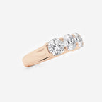 GWA031 - Additional Image 1 for  3 ctw Cushion Lab Grown Diamond Five-Stone Anniversary Band