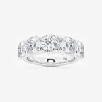 GWA031 - product video for 5 ctw Cushion Lab Grown Diamond Five-Stone Anniversary Band
