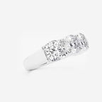 GWA031 - Additional Image 1 for  5 ctw Cushion Lab Grown Diamond Five-Stone Anniversary Band