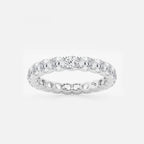 GWA033 - product video for 3 ctw Cushion Lab Grown Diamond Eternity Band - 3.2mm Width