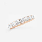 GWA033 - Additional Image 1 for  4 ctw Cushion Lab Grown Diamond Eternity Band - 3.7mm Width
