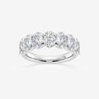 GWA034 - product video for 3 ctw Oval Lab Grown Diamond Seven-Stone Anniversary Band