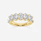 GWA034 - product video for 4 ctw Oval Lab Grown Diamond Seven-Stone Anniversary Band