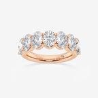 GWA034 - product video for 4 ctw Oval Lab Grown Diamond Seven-Stone Anniversary Band