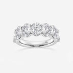 GWA034 - 5 ctw Oval Lab Grown Diamond Seven-Stone Anniversary Band