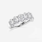 GWA034 - Additional Image 1 for  5 ctw Oval Lab Grown Diamond Seven-Stone Anniversary Band