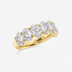 GWA034 - Additional Image 1 for  5 ctw Oval Lab Grown Diamond Seven-Stone Anniversary Band