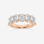 GWA034 - product video for 5 ctw Oval Lab Grown Diamond Seven-Stone Anniversary Band