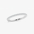 GWA036 - Additional Image 1 for  1/2 ctw Round Lab Grown Diamond Three Quarter Eternity Shared Prong Wedding Band