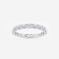 GWA037 - 1 ctw East-West Oval Lab Grown Diamond Eternity Band - 2.1mm Width