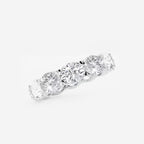 GWA037 - Additional Image 1 for  5 ctw East-West Oval Lab Grown Diamond Eternity Band - 4.4mm Width