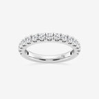 GWA039 - product video for 3/4 ctw Round Lab Grown Diamond Prong Set Wedding Band