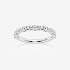 GWA040 - product video for 1/3 ctw Round Lab Grown Diamond Prong Set Wedding Band