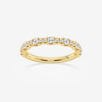 GWA040 - product video for 1/3 ctw Round Lab Grown Diamond Prong Set Wedding Band