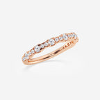 GWA040 - Additional Image 1 for  1/3 ctw Round Lab Grown Diamond Prong Set Wedding Band