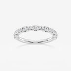 GWA040 - product video for 1/2 ctw Round Lab Grown Diamond Prong Set Wedding Band