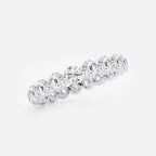 GWA041 - Additional Image 1 for  2 ctw Floating Round Lab Grown Diamond Eternity Band - 3mm Width