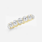 GWA041 - Additional Image 1 for  3 ctw Floating Round Lab Grown Diamond Eternity Band - 3.9mm Width
